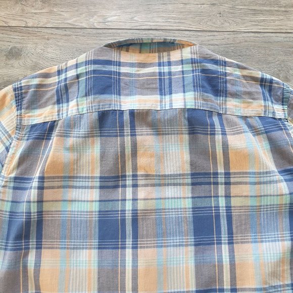 St Johns Bay Mens L Short Sleeve Shirt Relaxed Fit Casual Beach Vacation Resort - Picture 3 of 3